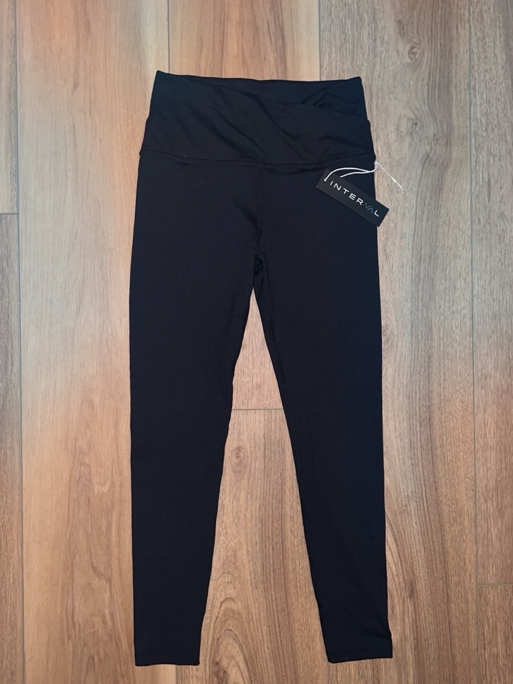 Interval - Black High-Waist Leggings
